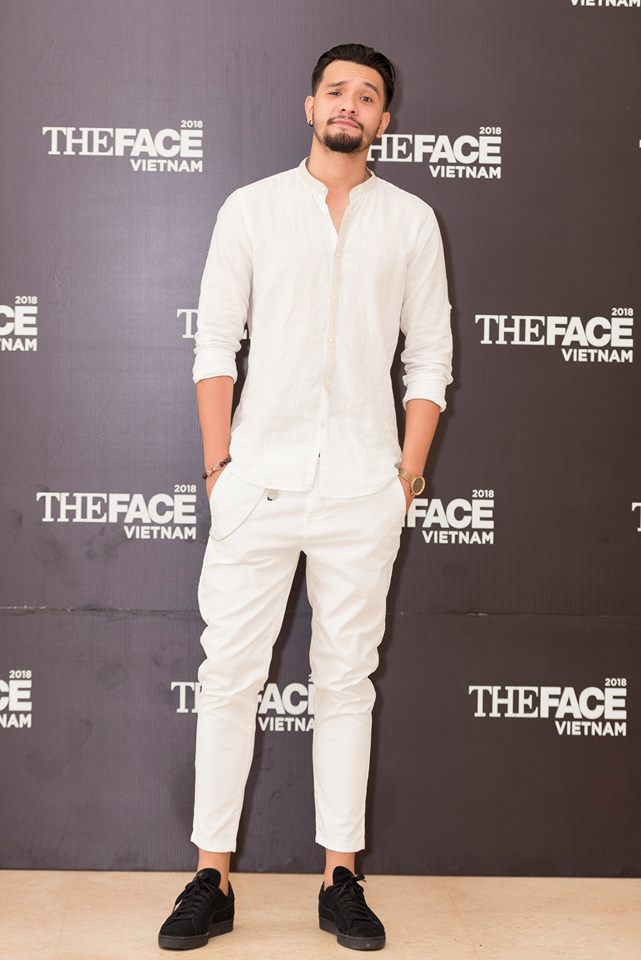 Tình cũ Kim Lý chơi trội với phong cách quý tộc trong buổi casting The Face Vietnam 2018